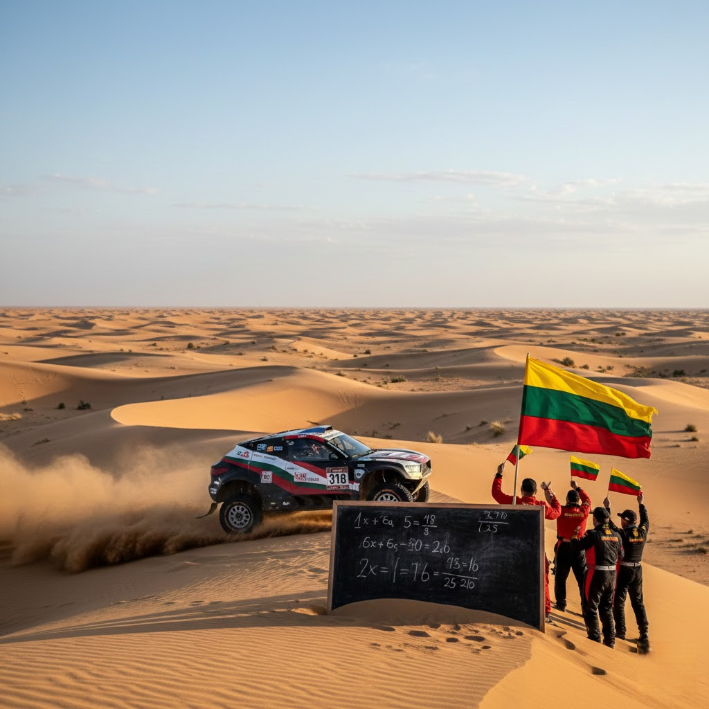 Dakaro rezultatai: smėlio matematika arba kaip dykumos maratonas tapo antraja Lietuvos religija