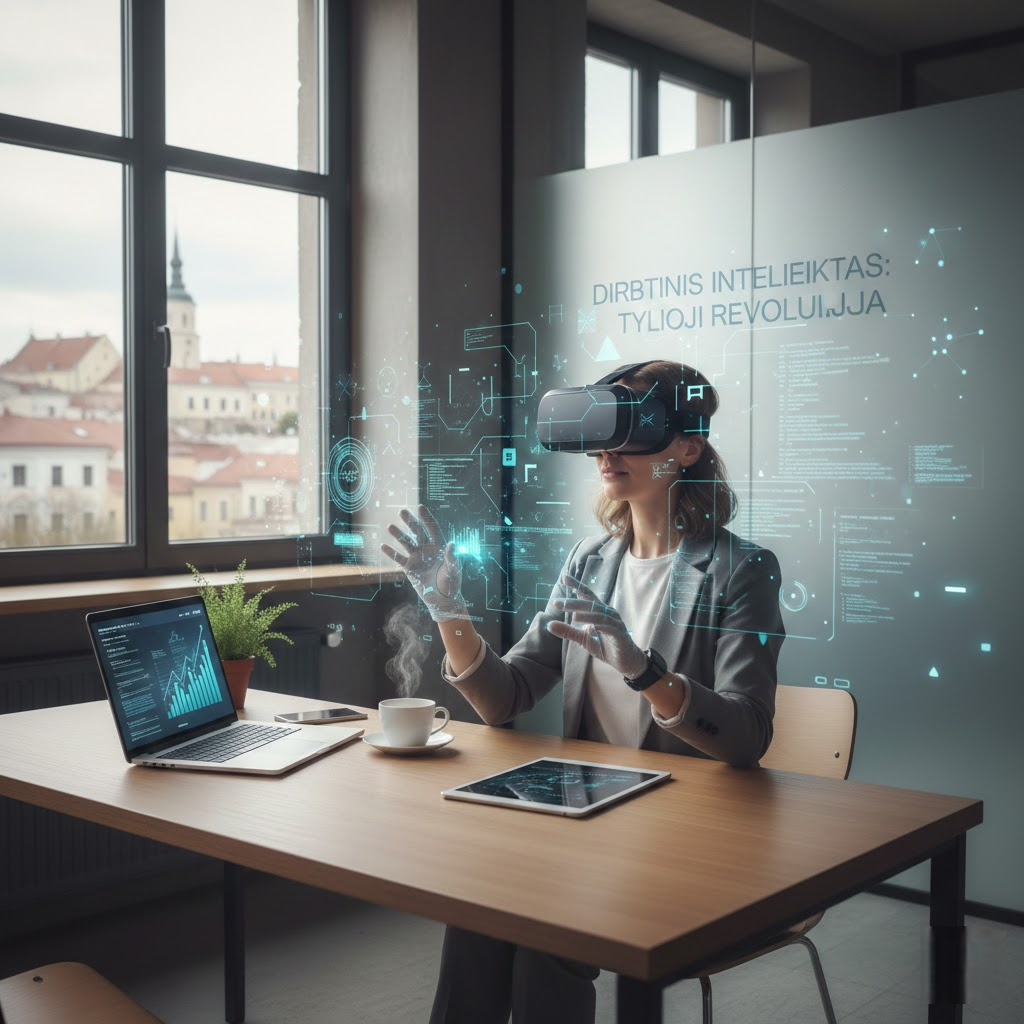 Dirbtinis intelektas: tylioji revoliucija, keičianti mūsų mąstymą ir kasdienybę Dirbtinis intelektas: tylioji revoliucija, keičianti mūsų mąstymą ir kasdienybę